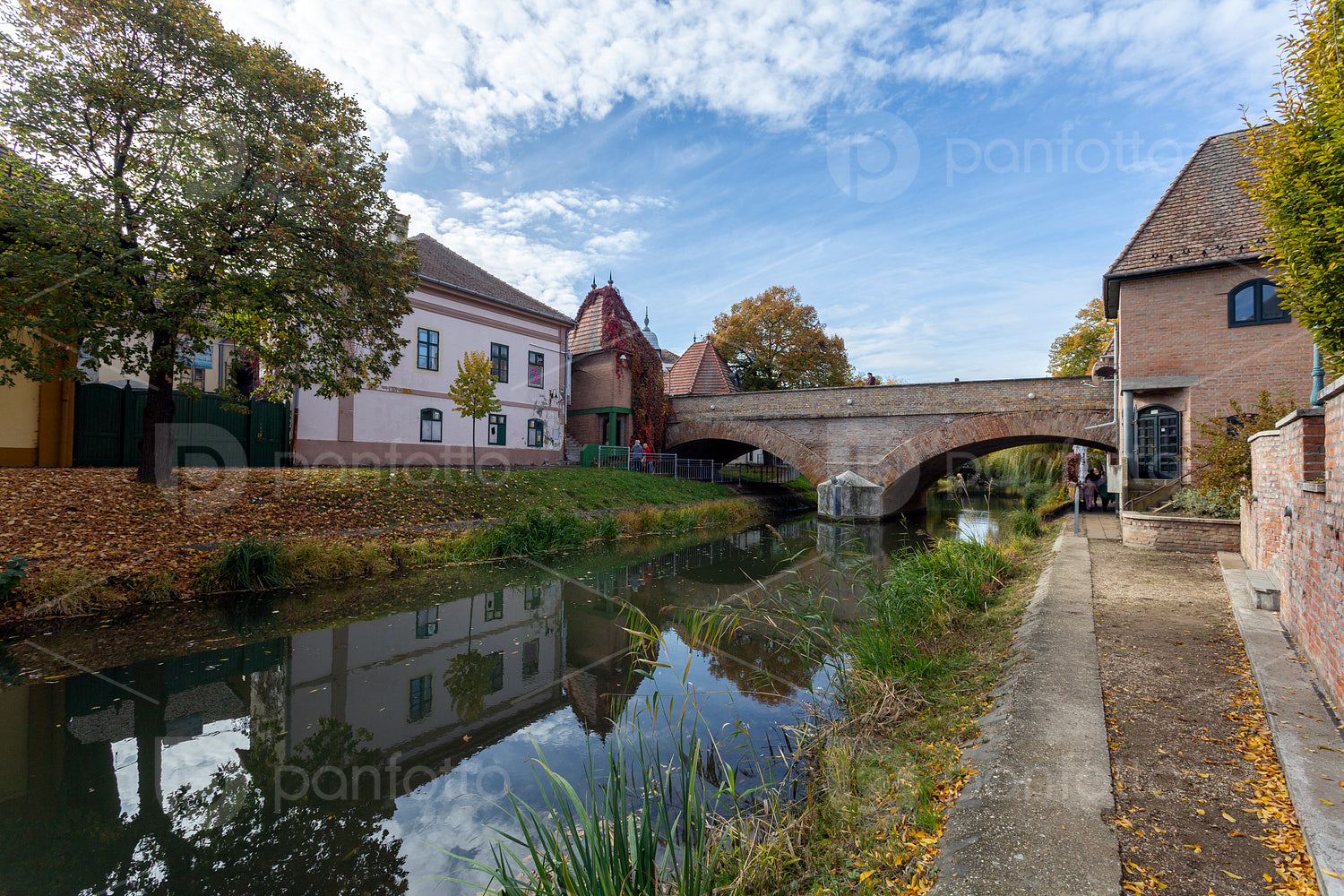 Bridge on a channel in Gyula