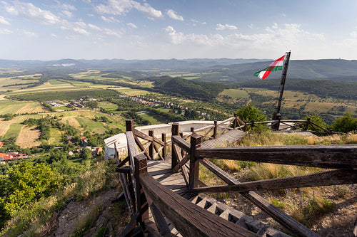 View from the Castle of Füzér
