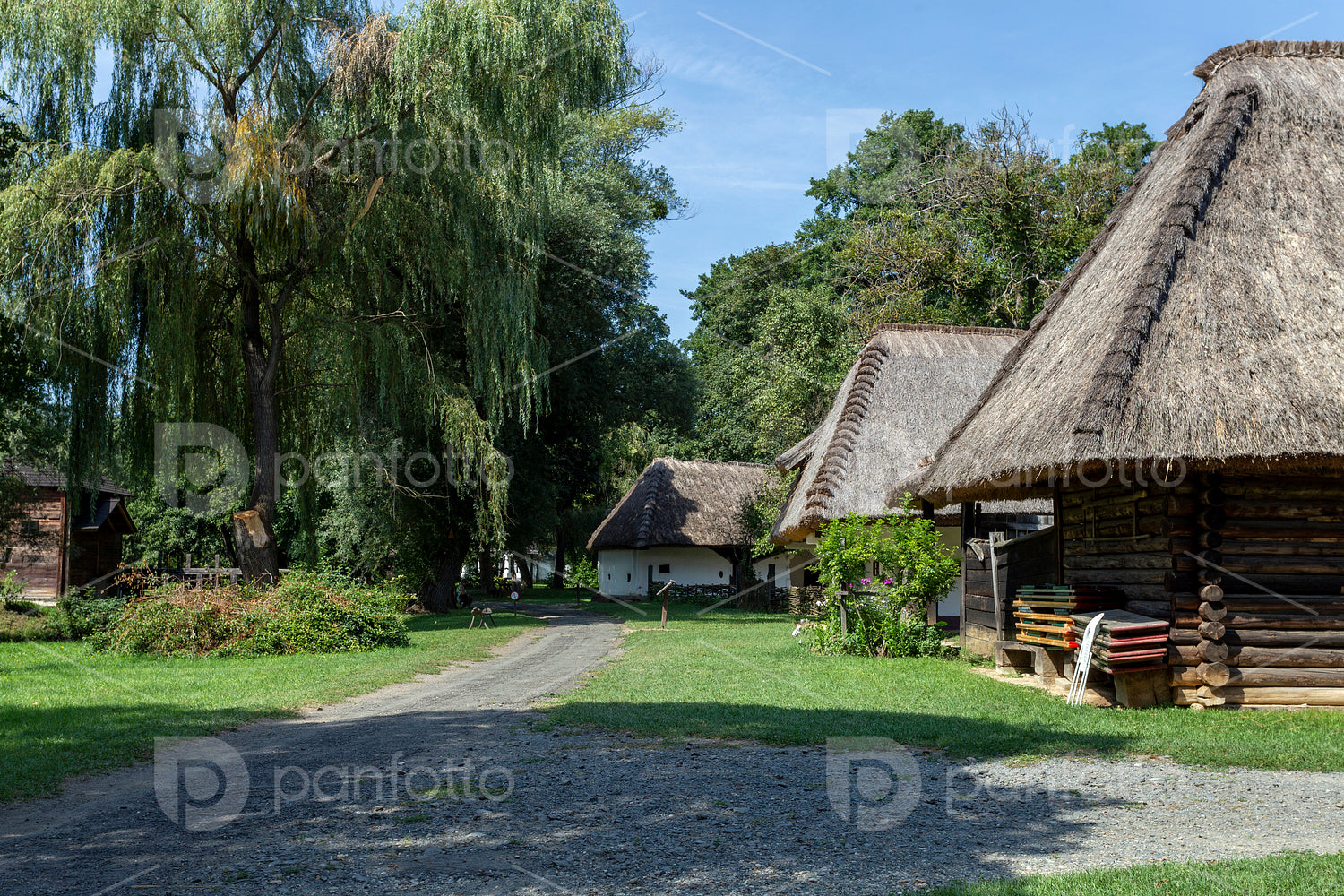 Open air museum in Zalaegerszeg