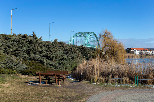 The Árpád bridge in Ráckeve