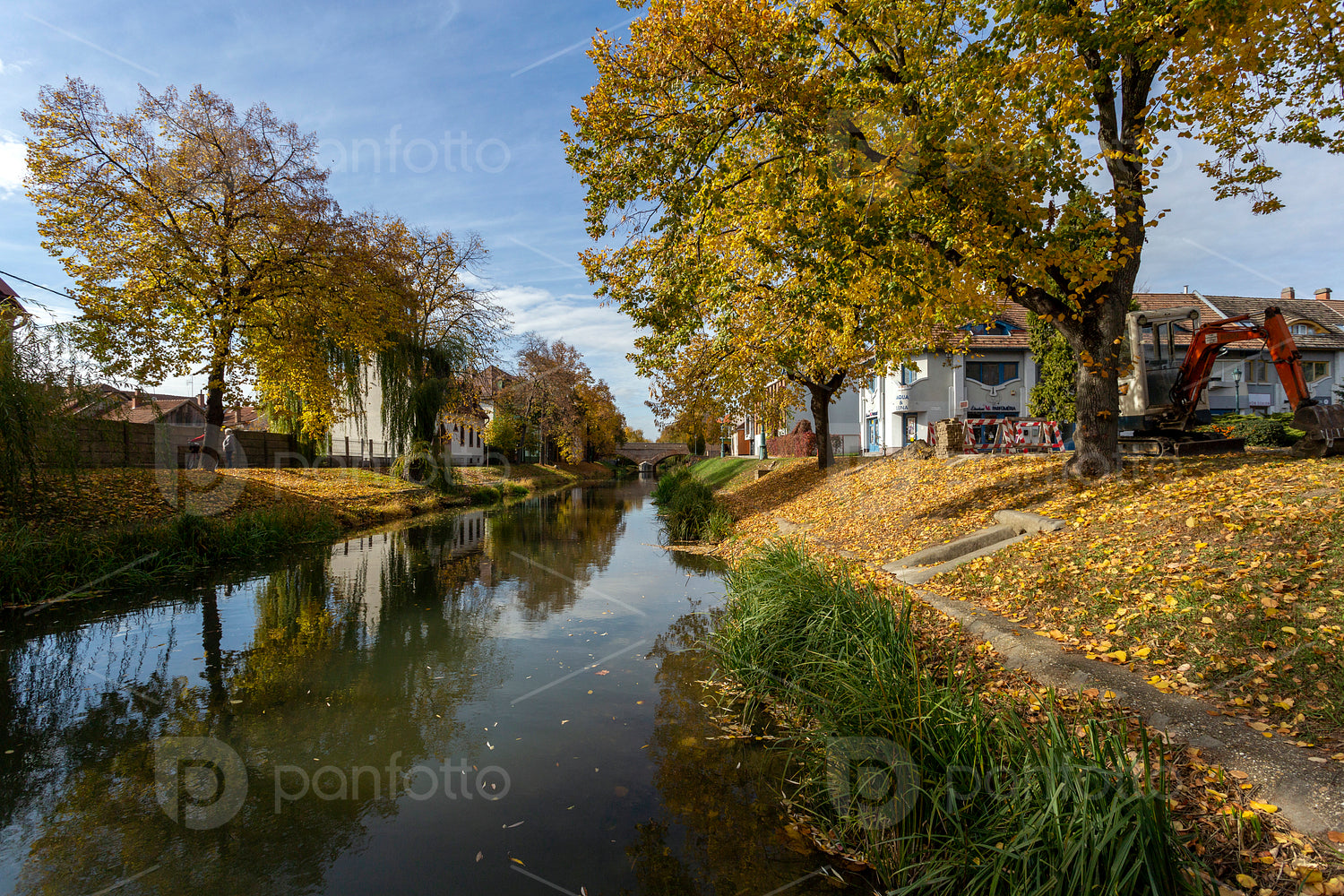 Bridge on a channel in Gyula