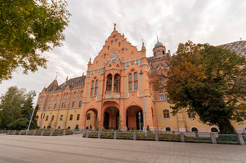 Secession style Town Hall in Kecskemet