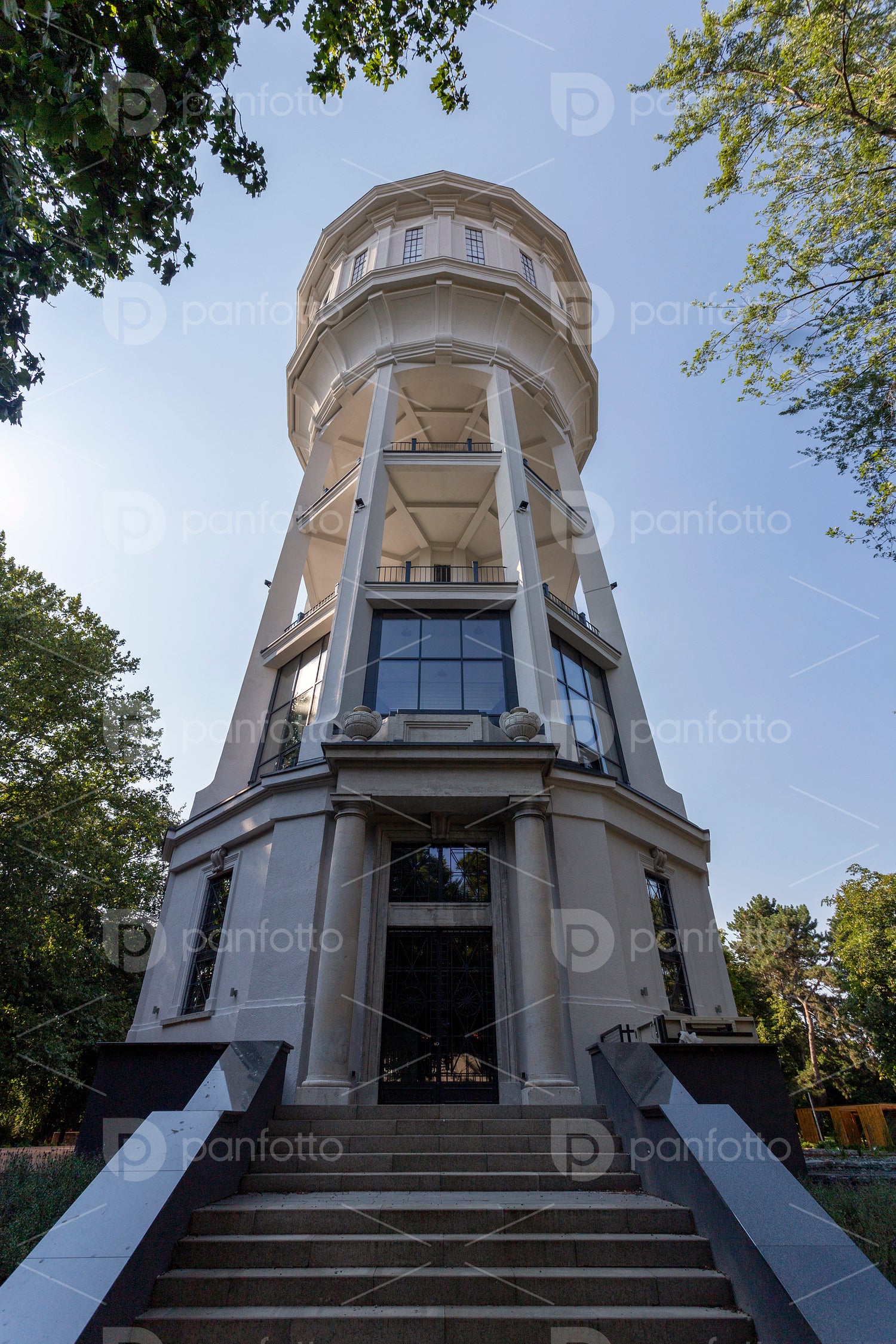 Old water tower in Szombathely, Hungary