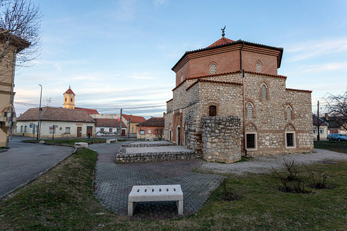 Malkocs Bej Mosque in Siklos, Hungary.