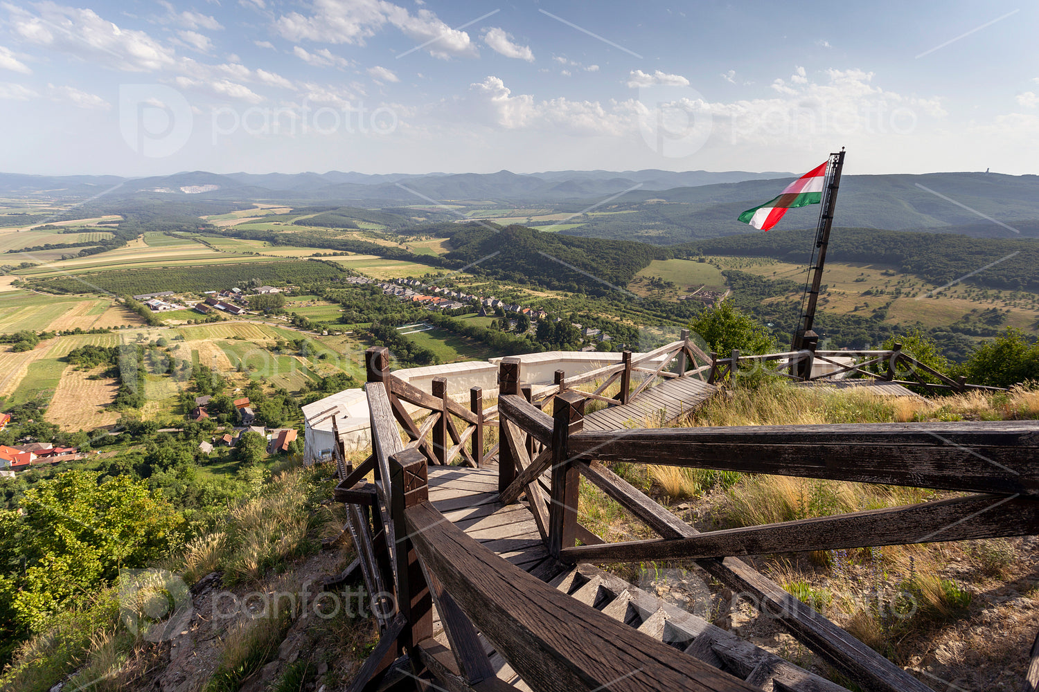 View from the Castle of Füzér