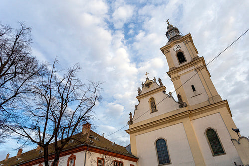 Franciscan Church in Gyongyos, Hungary