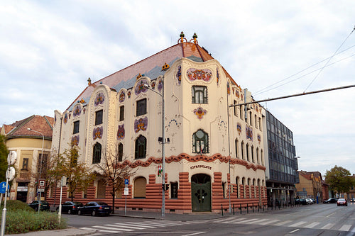 Cifrapalota building in Kecskemet, Hungary
