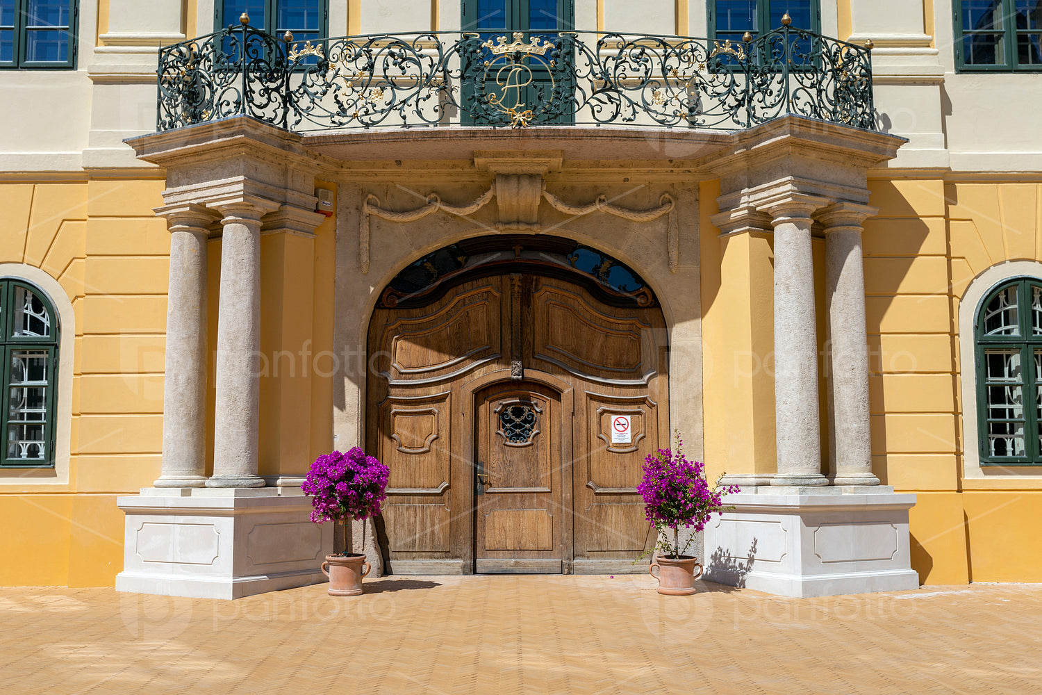 The Archiepiscopal Palace in Kalocsa, Hungary