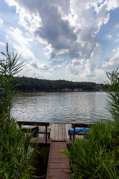 The lake of Bánk