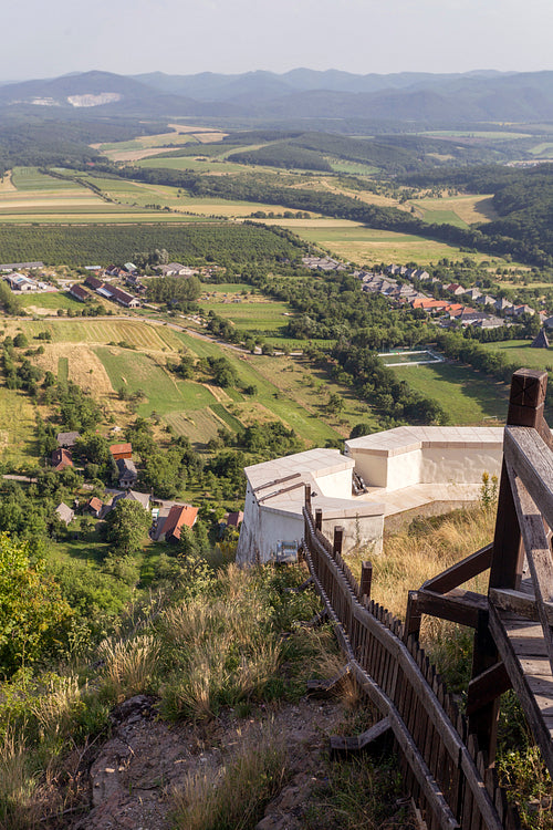 View from the Castle of Füzér