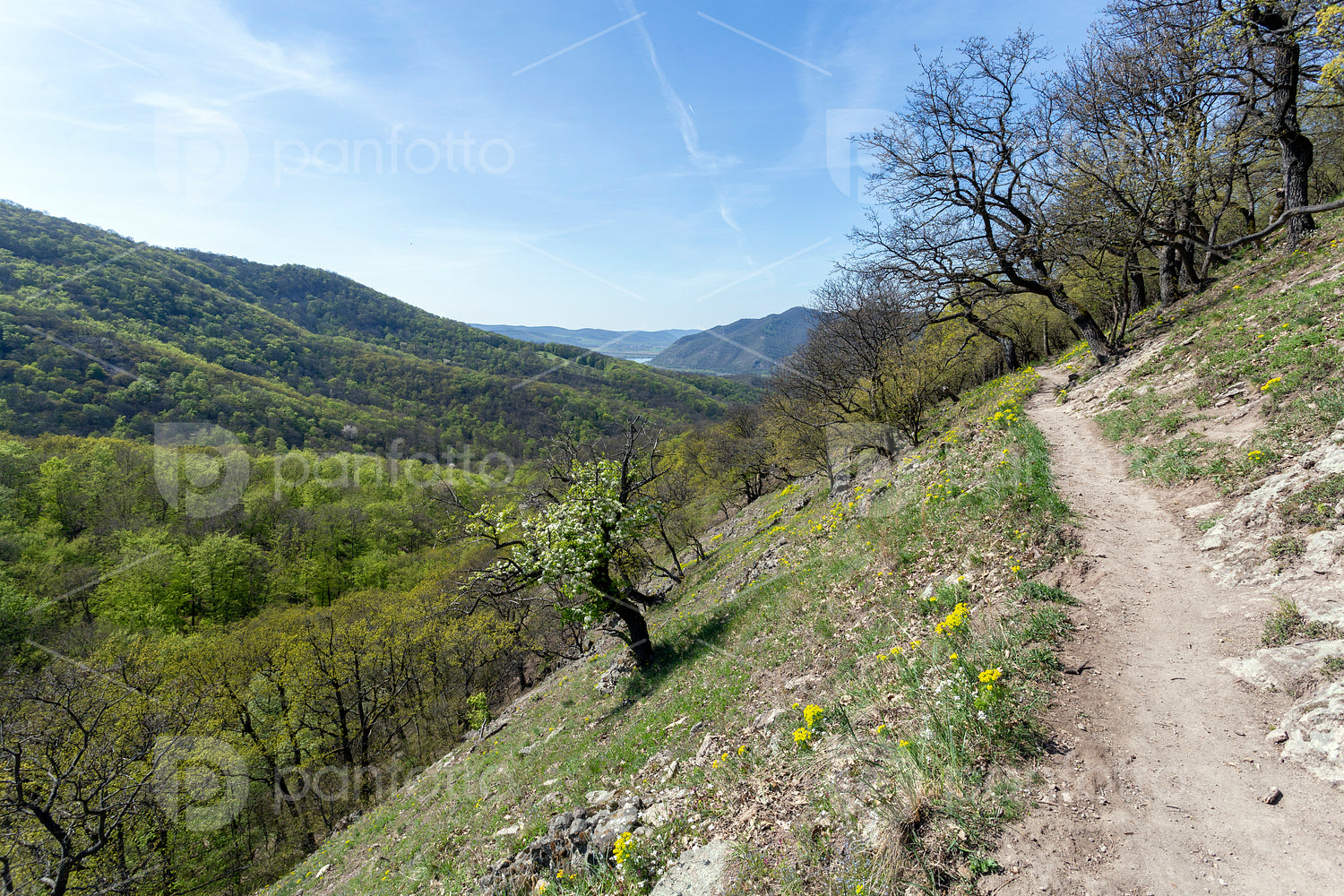 Spartacus trail in the Visegrád Mountains
