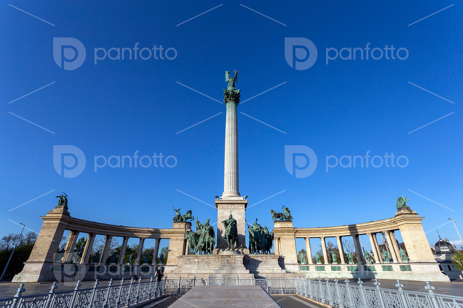 Heroes' Square in Budapest