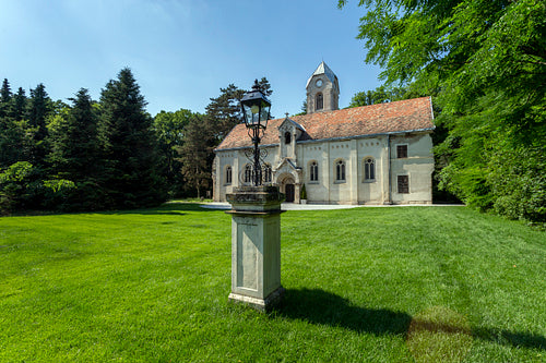 Chapel in the Arboretum of Alcsút