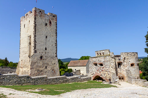 Kinizsi castle in Nagyvázsony