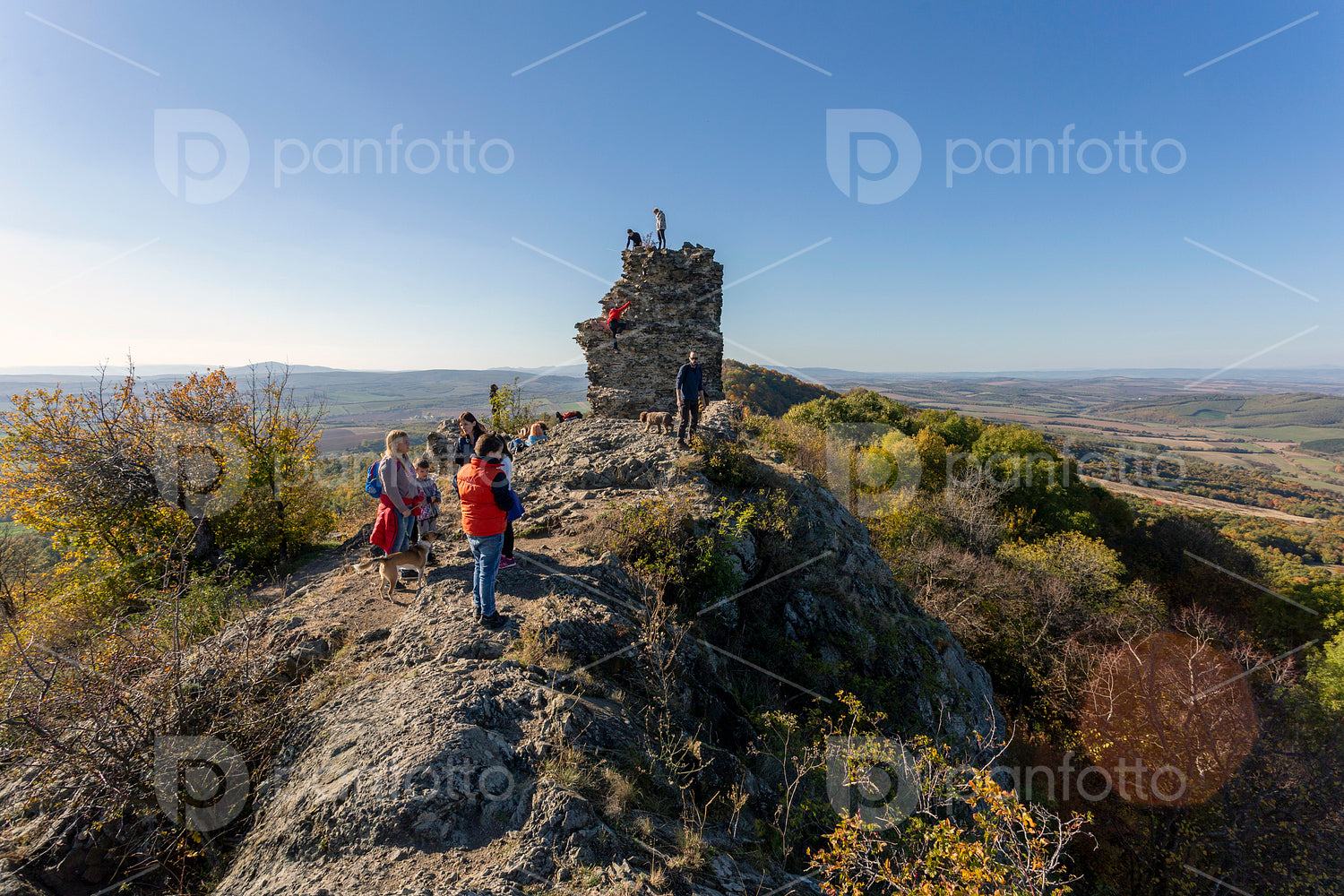 Ruins of the castle of Szanda