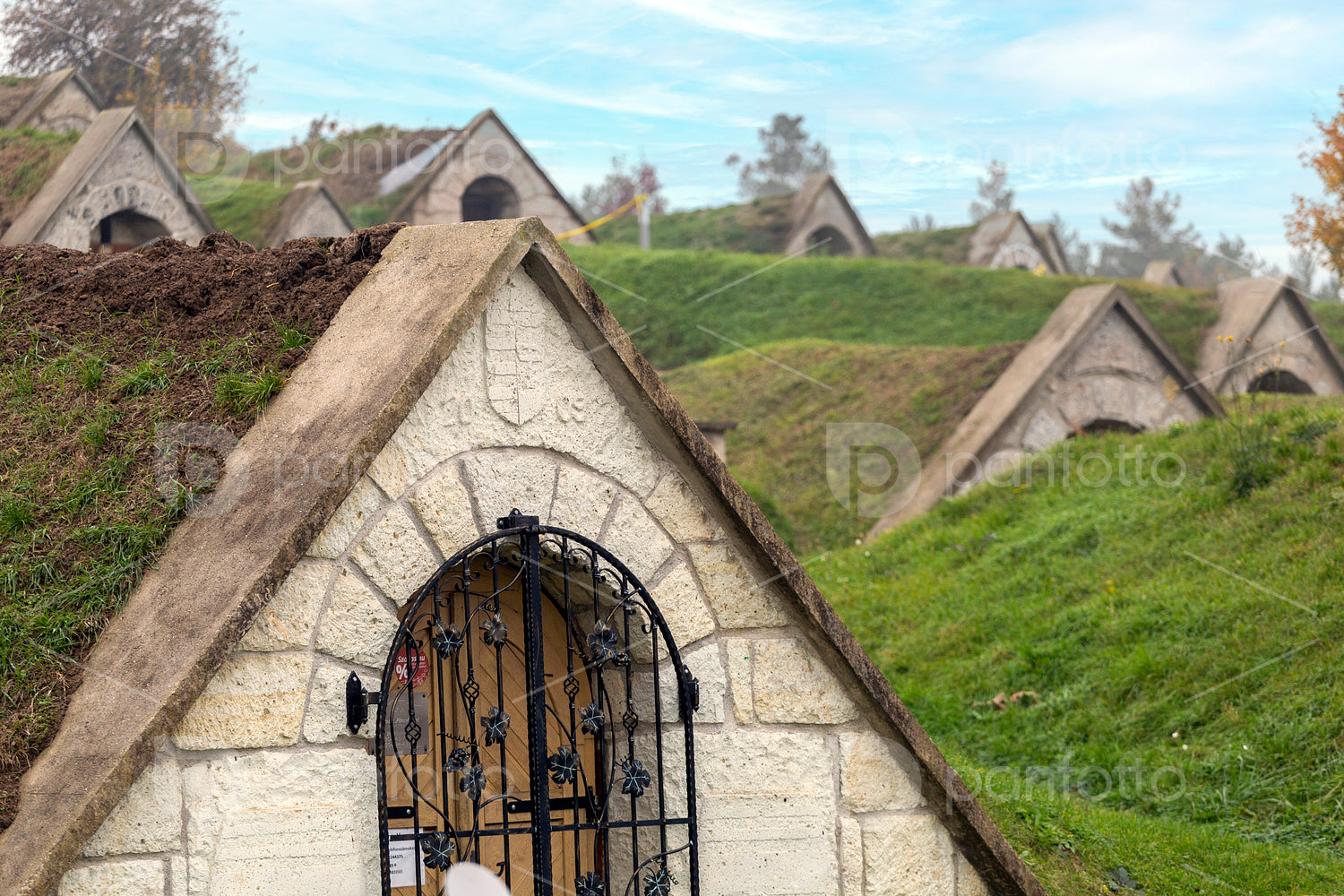 Wine cellars in Hercegkút
