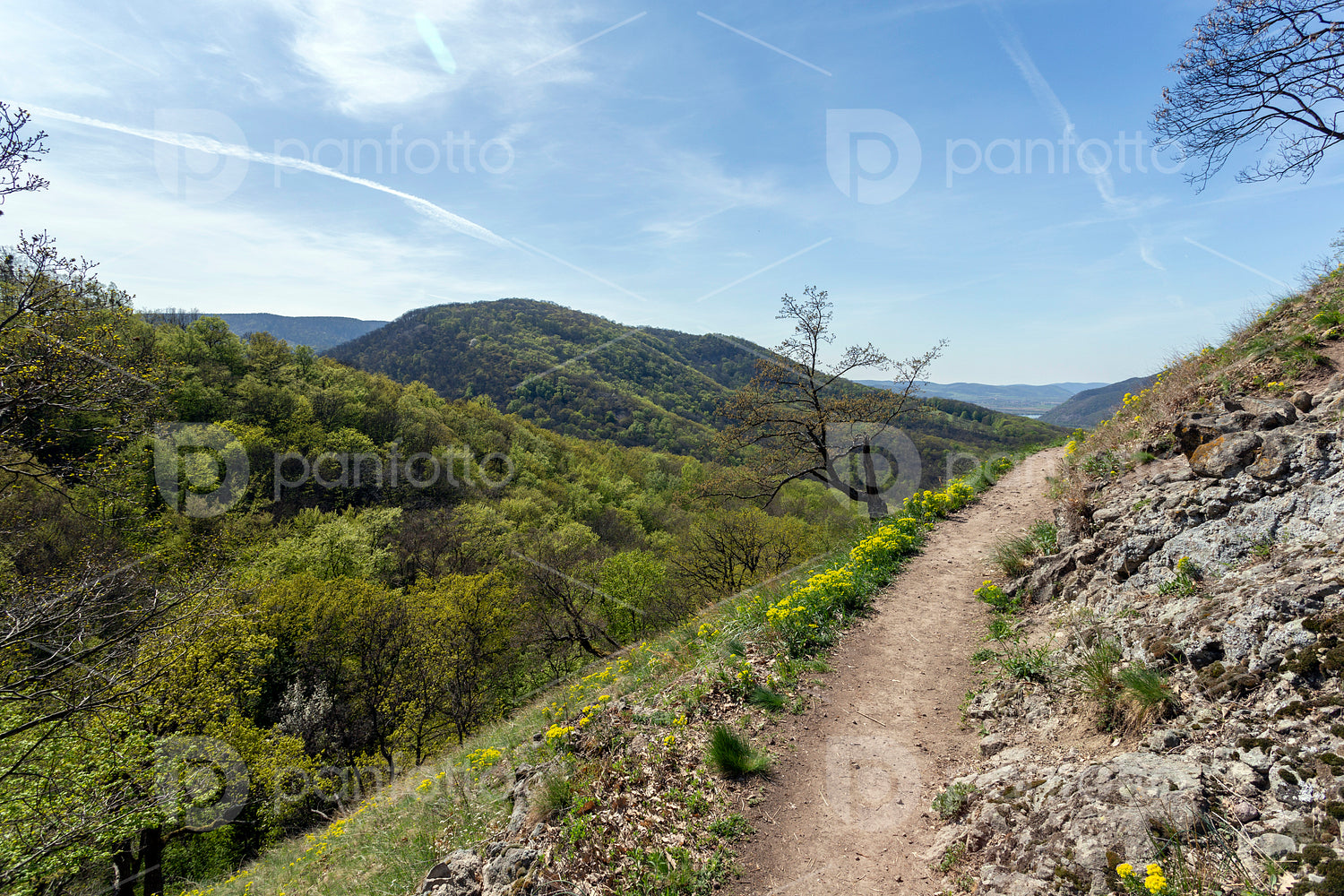 Spartacus trail in the Visegrád Mountains