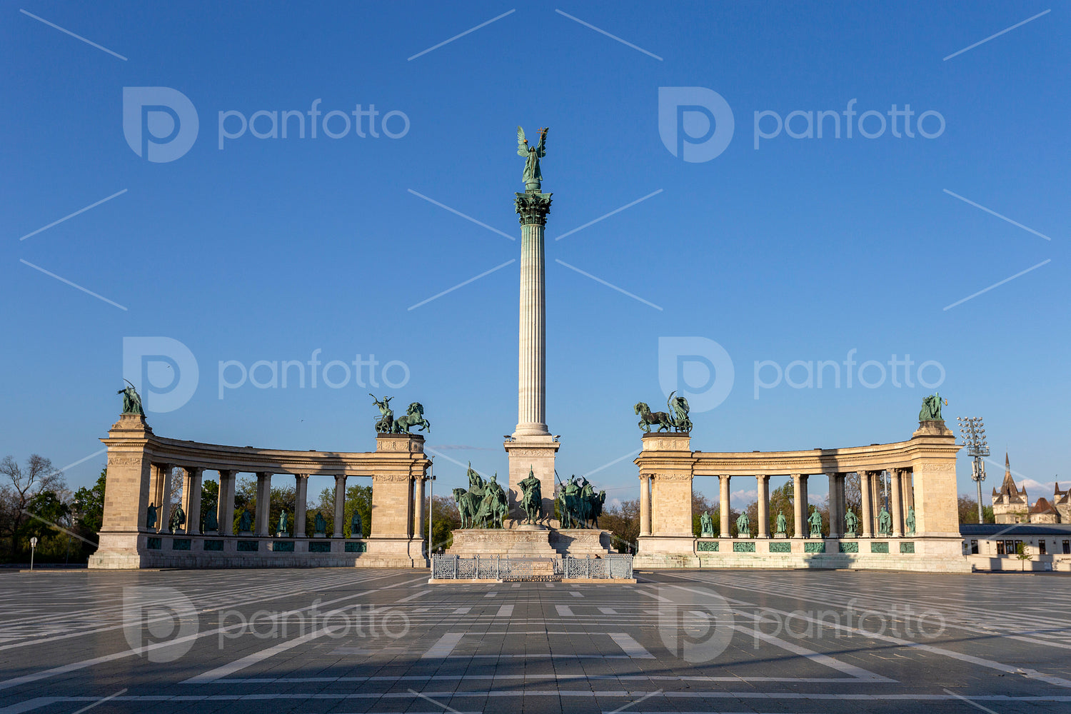 Heroes' Square in Budapest
