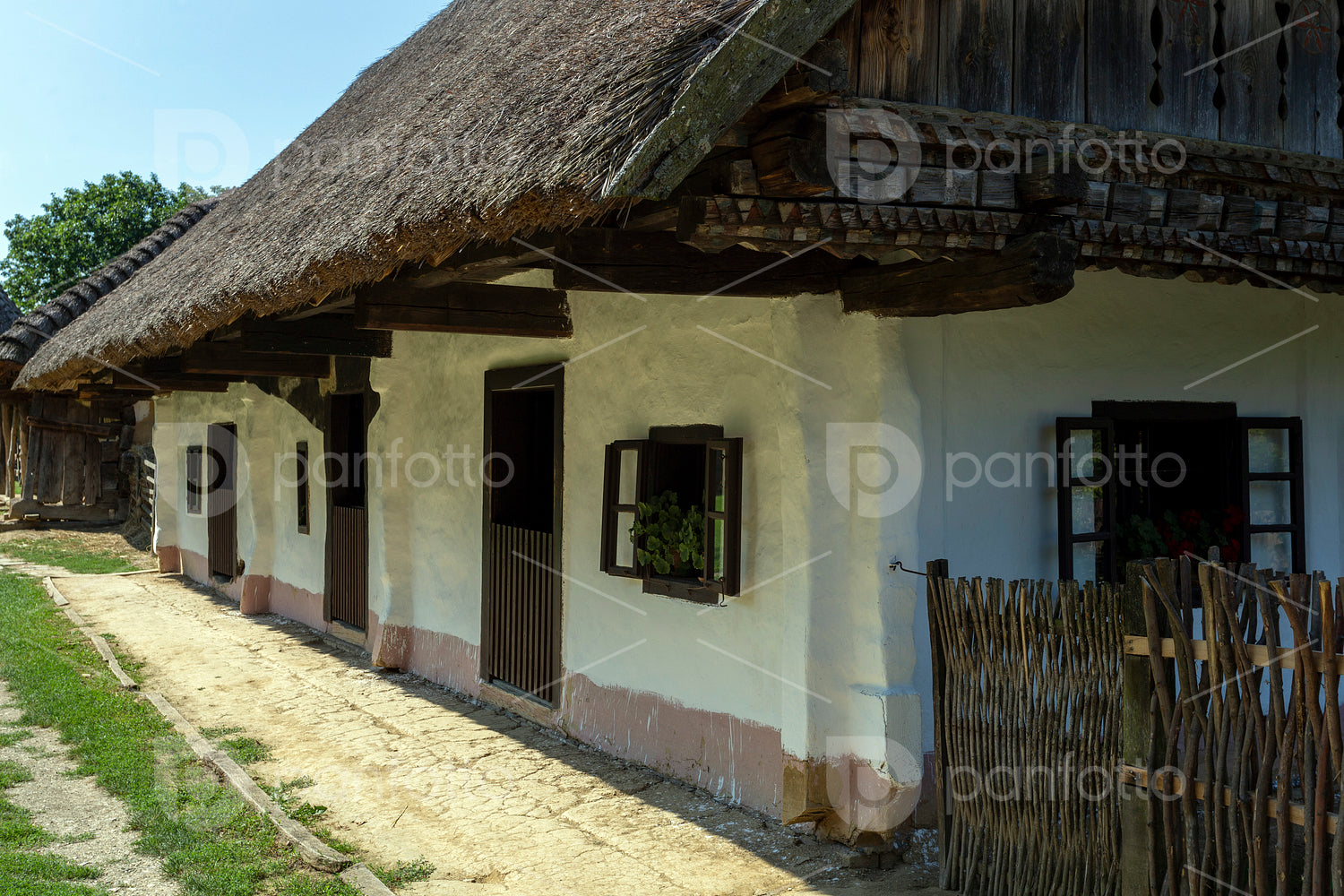 Open air museum in Zalaegerszeg