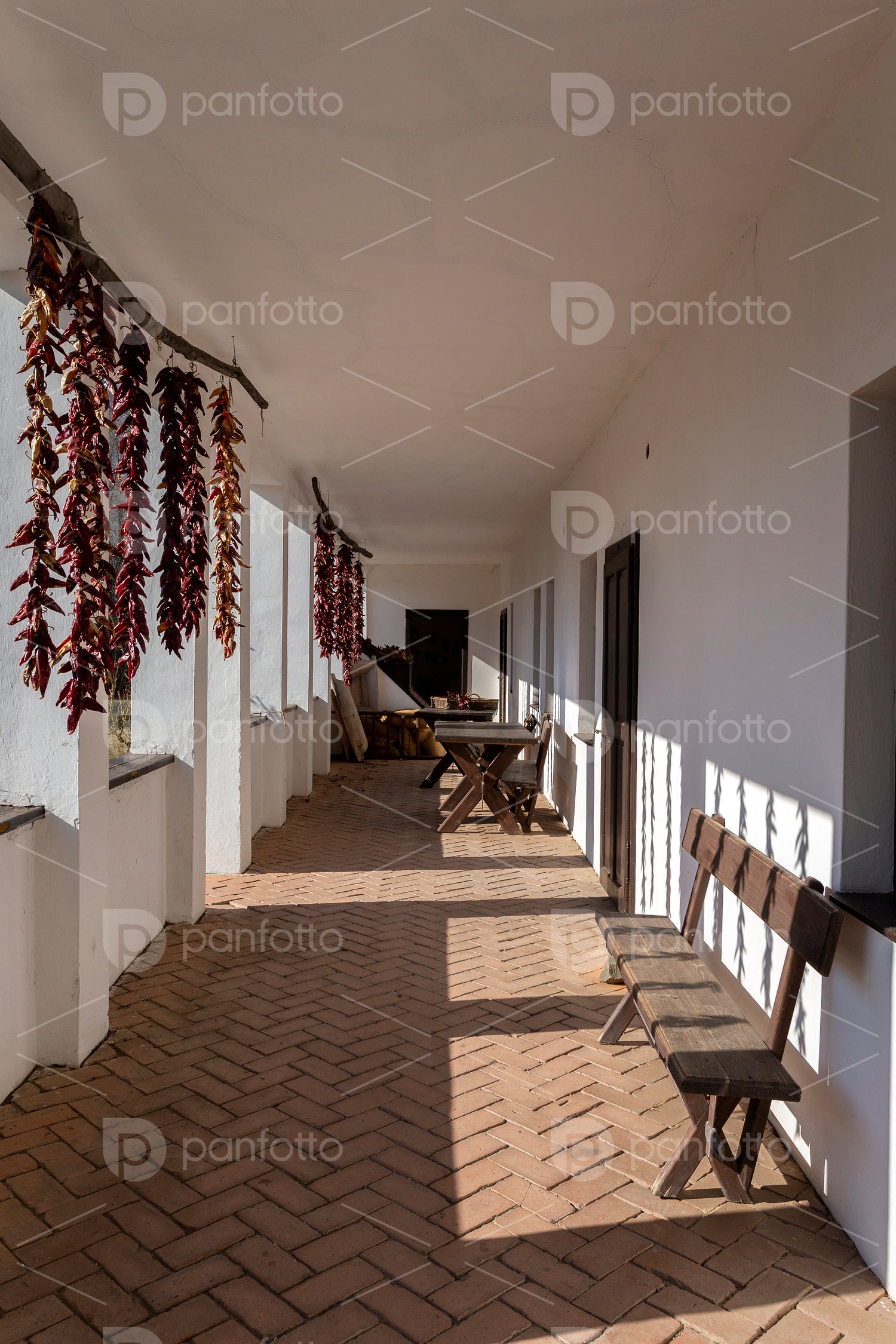 Traditional hungarian cottage house