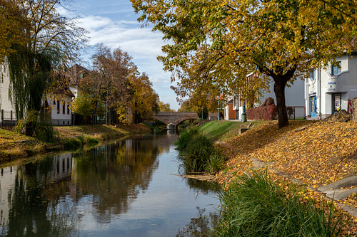 Bridge on a channel in Gyula