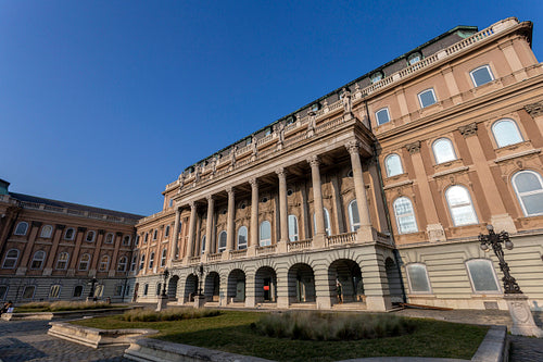 The Buda Castle in Budapest