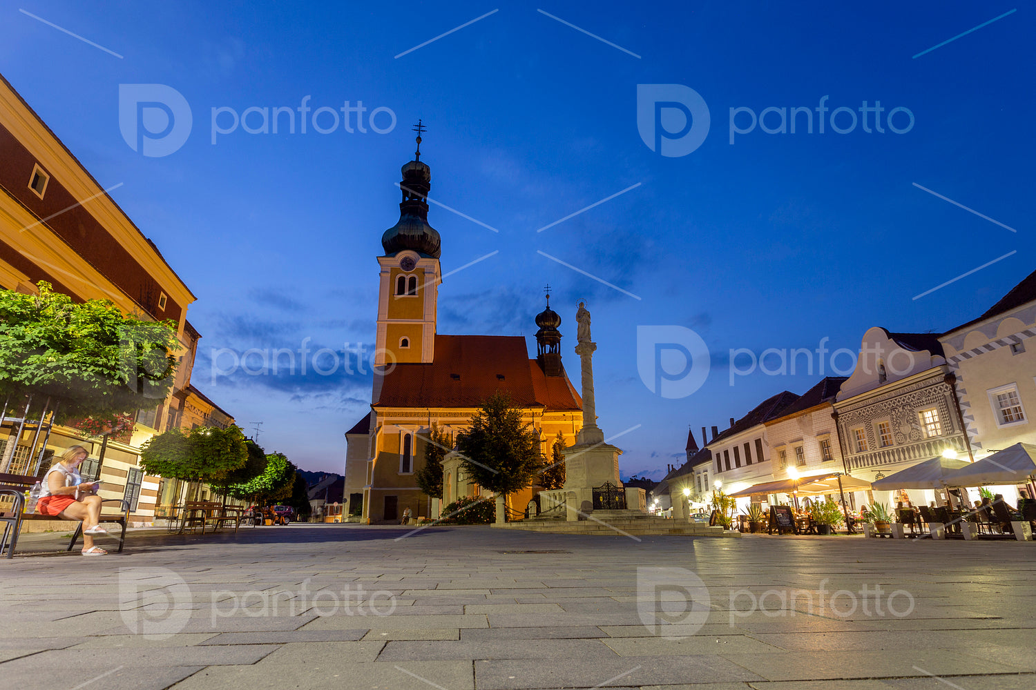 St. Imre Church in Koszeg, Hungary