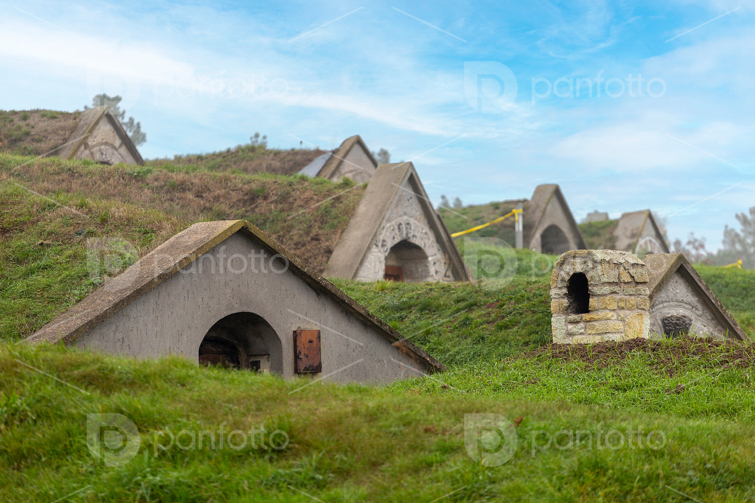 Wine cellars in Hercegkút