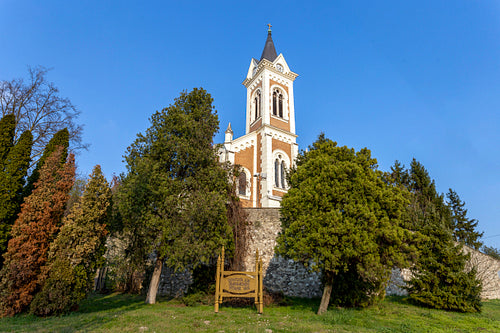 Catholic church in Banhida, Tatabanya