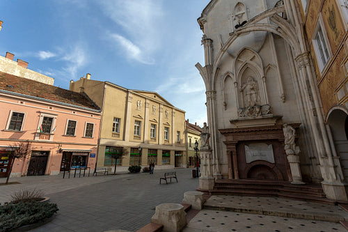 Matthias Corvinus Memorial in Székesfehérvár