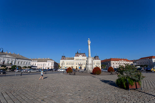 Town hall in Baja, Hungary