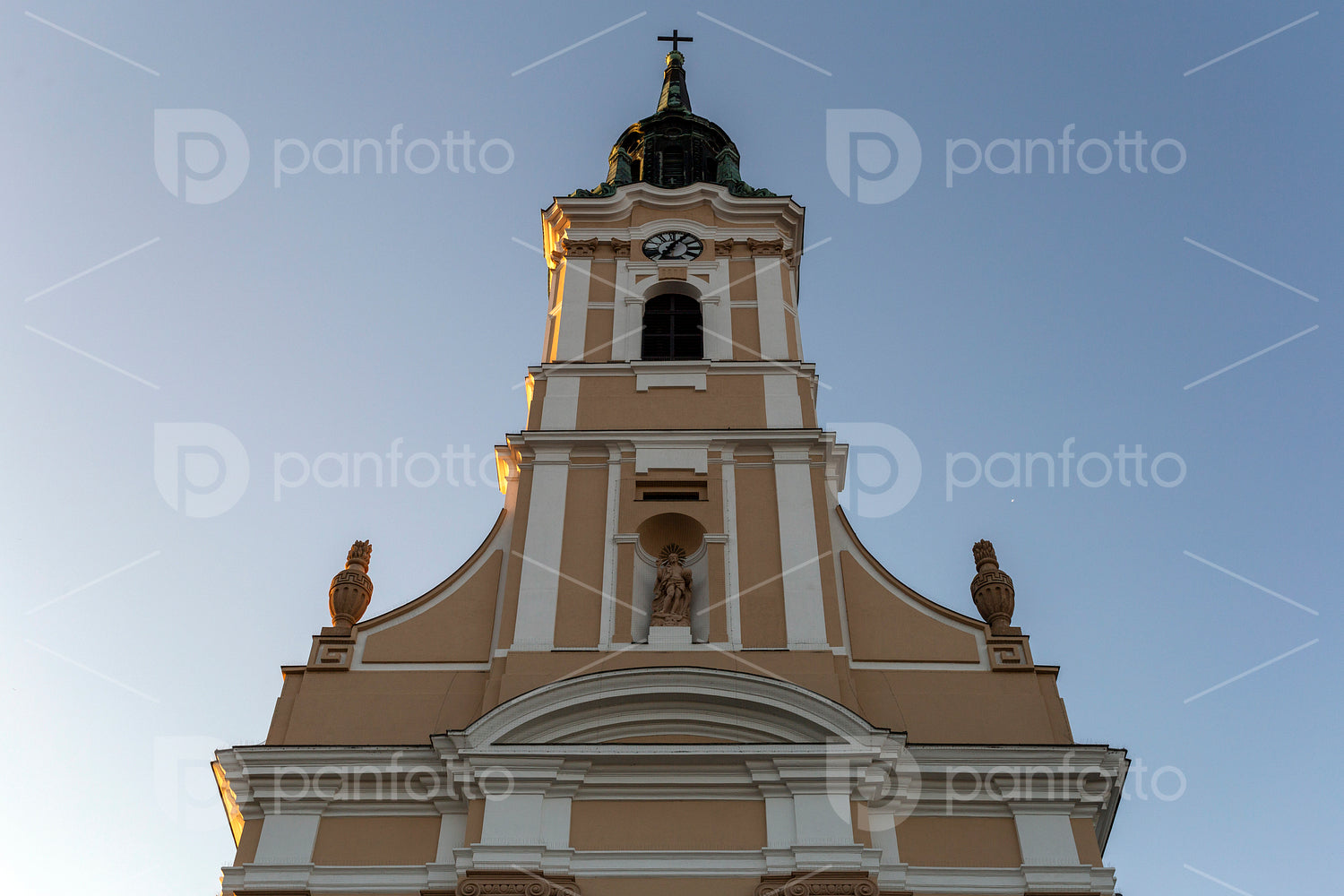 Catholic church in Szekszard, Hungary
