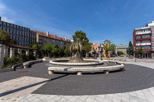 Fountain in Zalaegerszeg