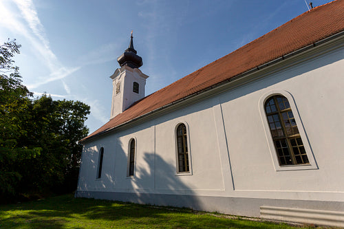 The calvinist church in Szentgyörgyvölgy