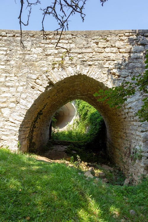 Baroque stone bridge in Dörgicse