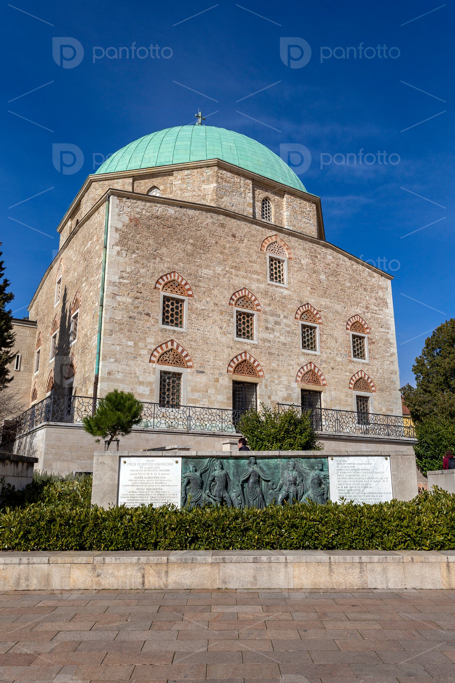The mosque of pasha Qasim the Victorious in Pecs