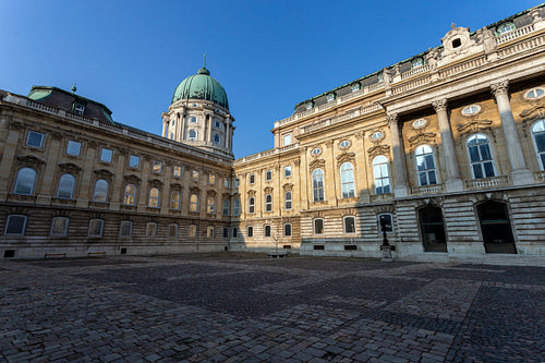 The Buda Castle in Budapest