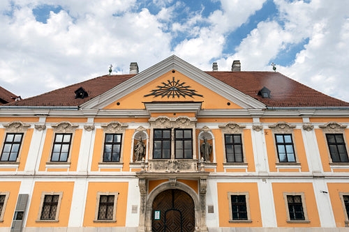 Baroque palace in Gyor, Hungary