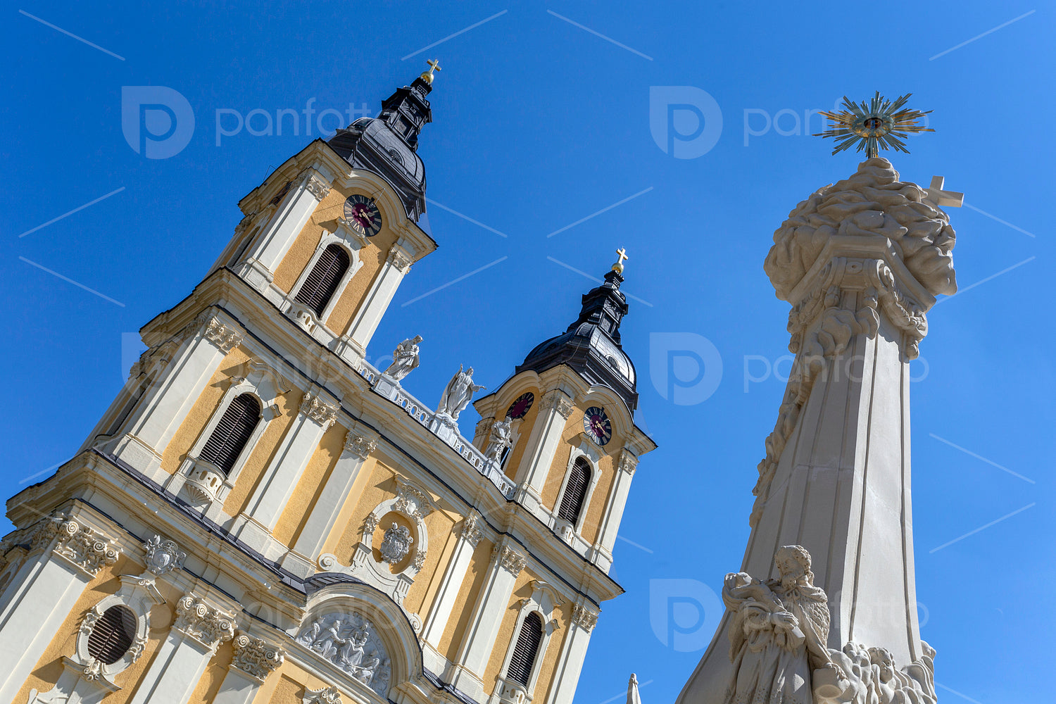 St. Mary Cathedral in Kalocsa, Hungary