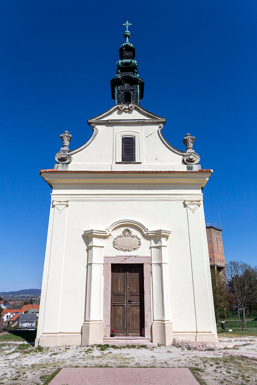 Chapel on the calvary hill in Tata