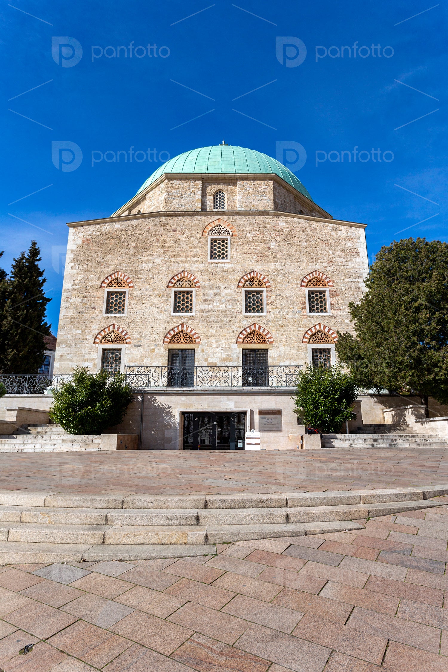 The mosque of pasha Qasim the Victorious in Pecs