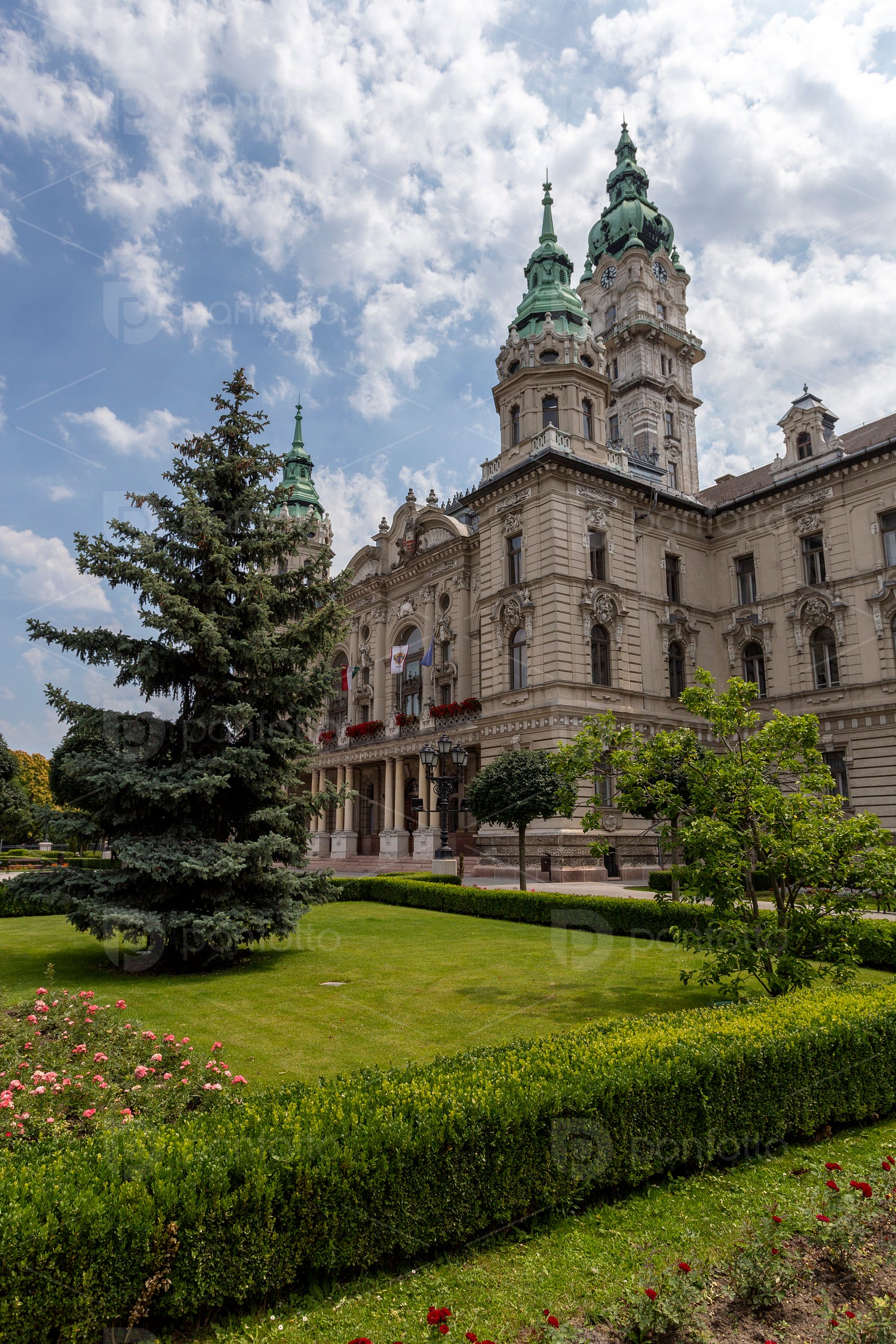 Town hall of Gyor, Hungary