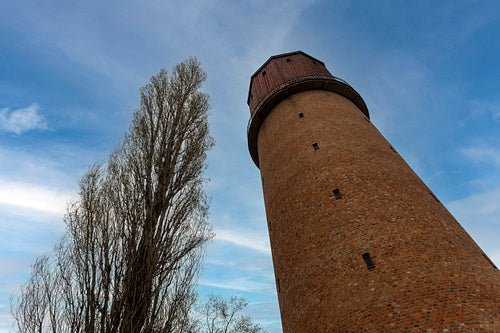 The old water tower in Hatvan