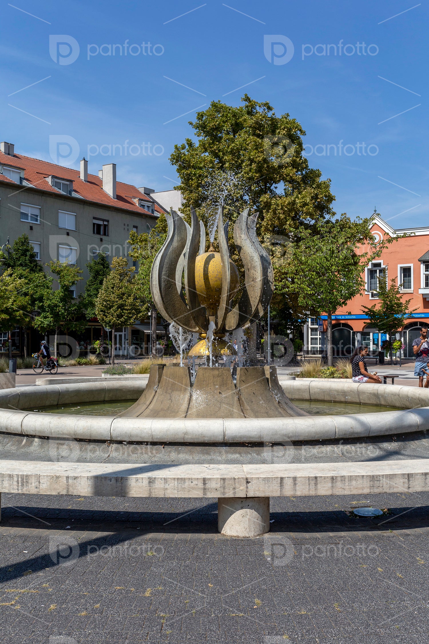 Fountain in Zalaegerszeg