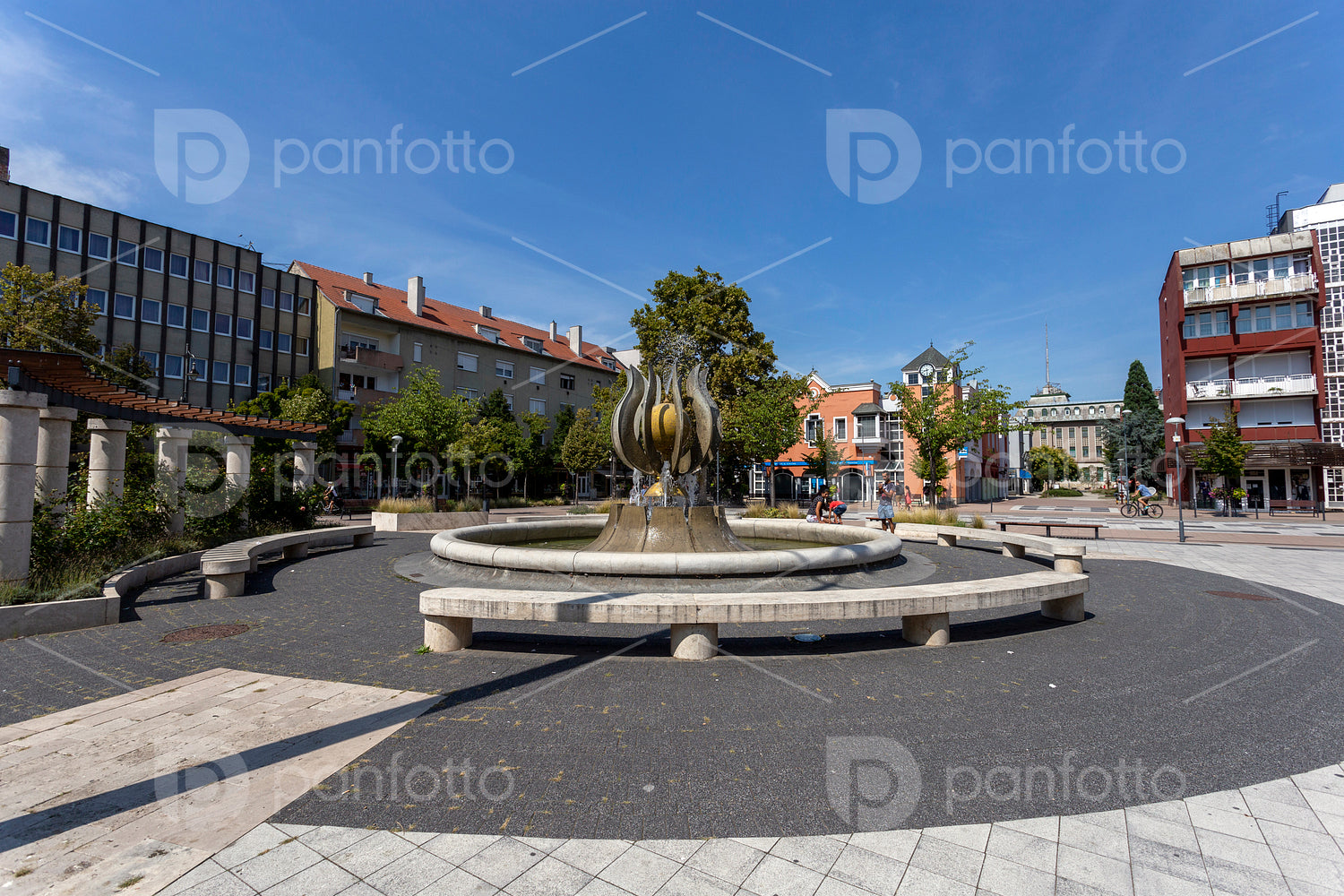 Fountain in Zalaegerszeg