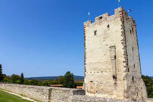 Kinizsi castle in Nagyvázsony