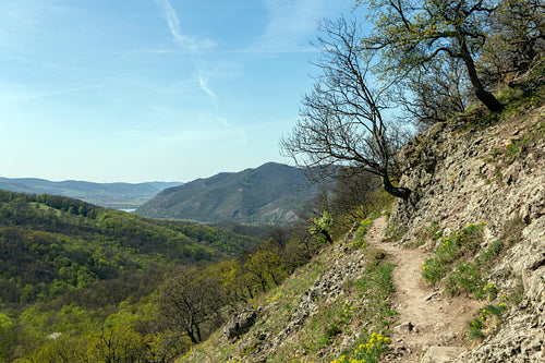 Spartacus trail in the Visegrád Mountains