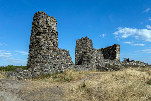 Ruins of the castle of Csobánc