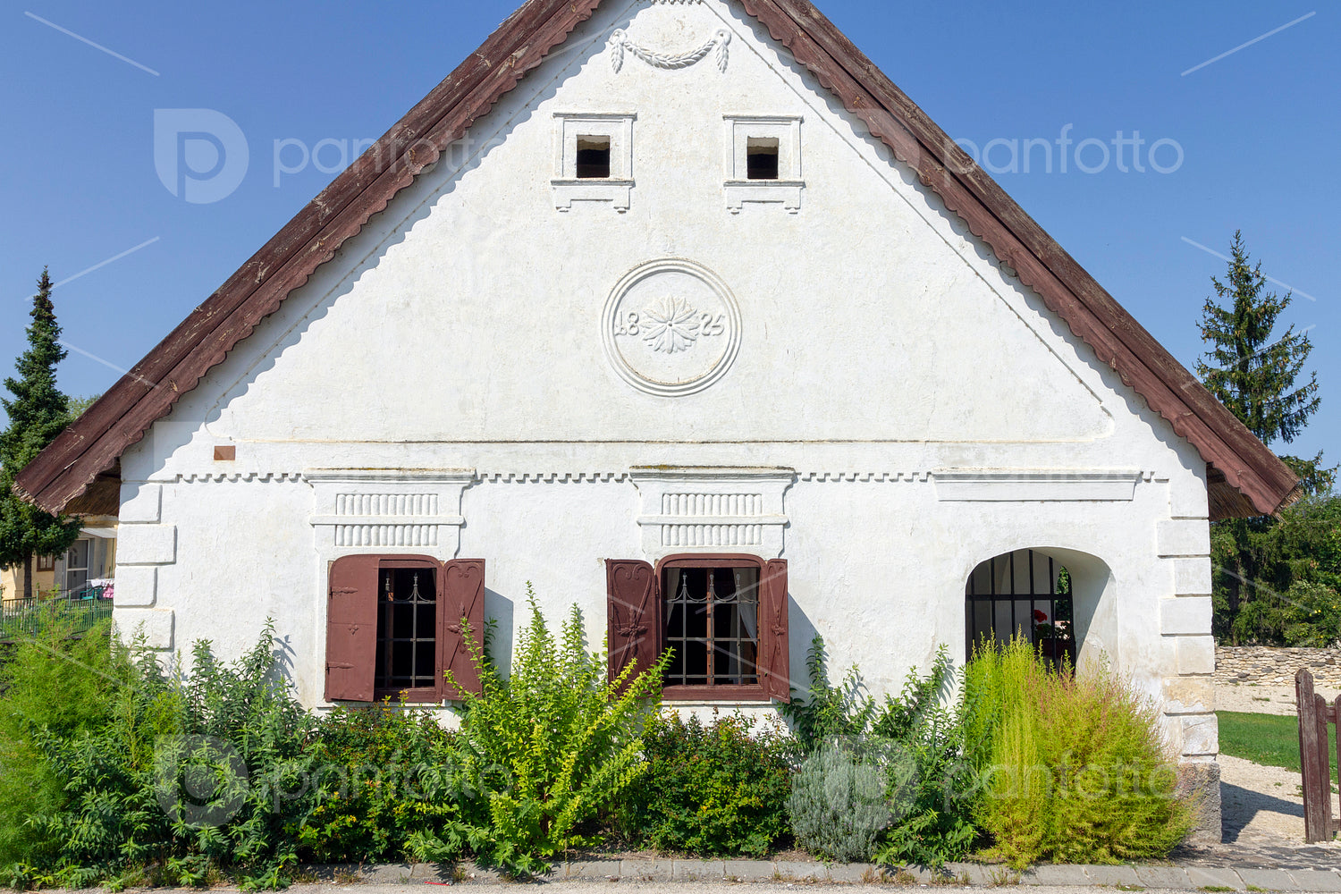 Traditional Hungarian house in Nagyvázsony