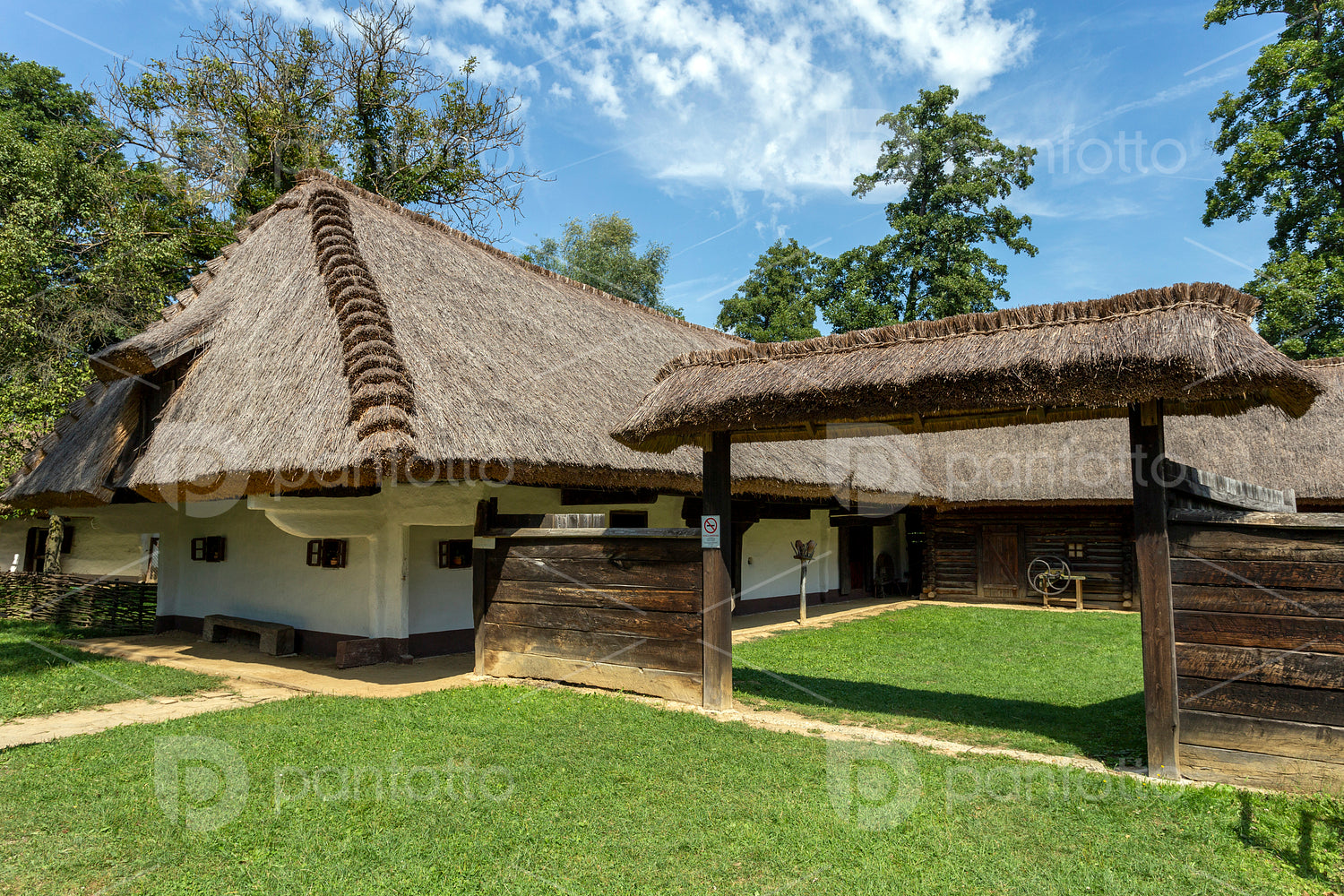 Open air museum in Zalaegerszeg